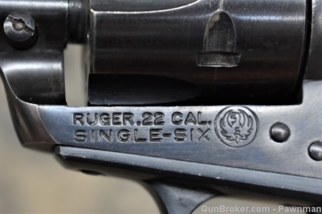 Ruger Single Six  3 screw 22lr  built 1969-img-3