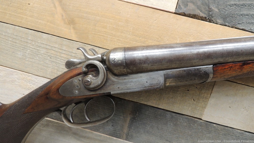 Remington SXS Hammered Double Gun 12ga 30" Damascus 1894 mfg-img-7