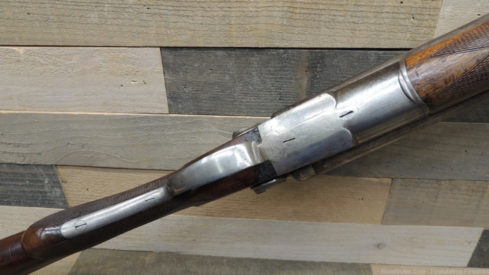 Remington SXS Hammered Double Gun 12ga 30" Damascus 1894 mfg-img-11
