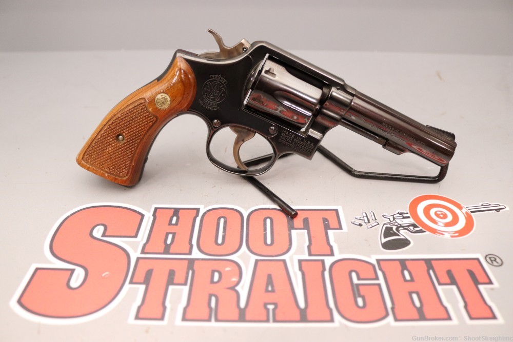Smith and Wesson Model 10-6 .38PL 4" -img-0