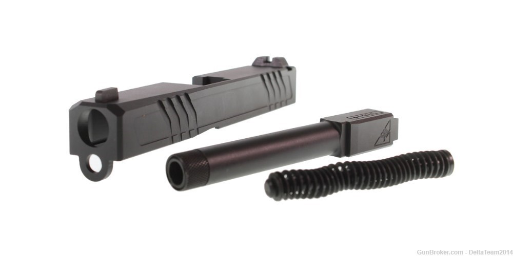Tactical Kinetics Complete Slide for Glock 19 - Threaded Barrel - Assembled-img-3