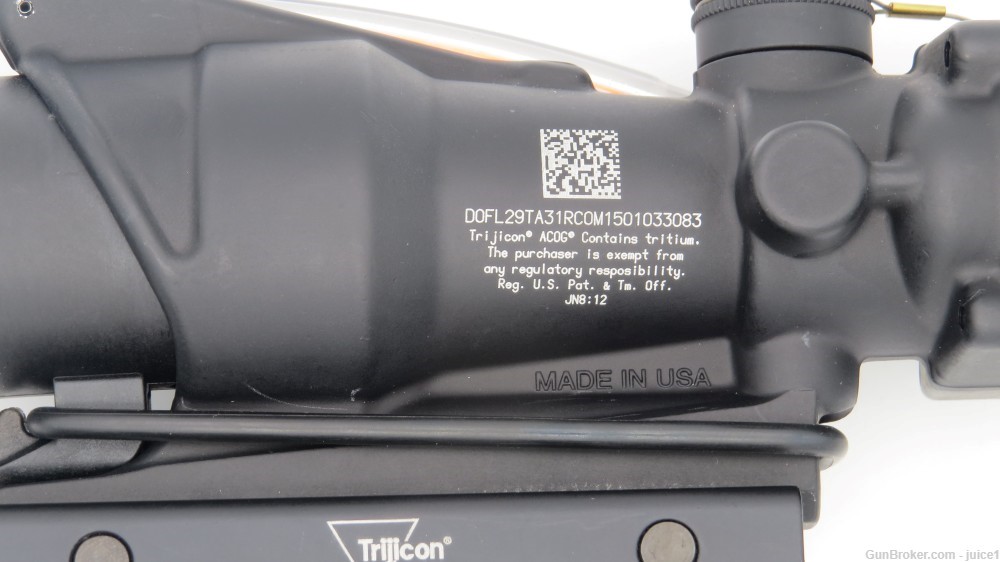 Trijicon ACOG 4x32 Army RCO Riflescope M4 - Red Chevron - TA31RCO-M150CP-img-17