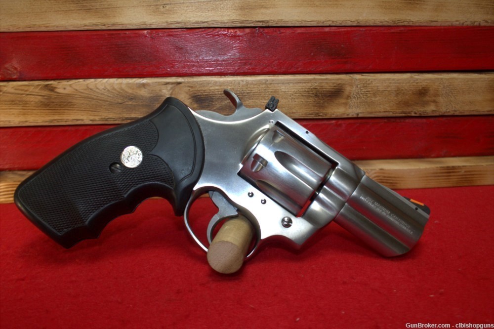 RARE AND DESIRABLE STAINLESS  Colt King Cobra .357 Mag 2.5 inch 90s-img-0