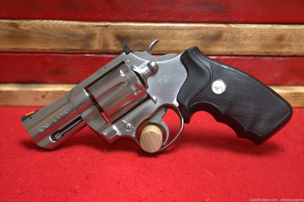 RARE AND DESIRABLE STAINLESS  Colt King Cobra .357 Mag 2.5 inch 90s-img-34