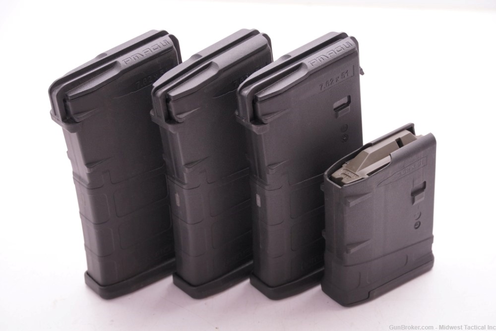 Magpul PMAG AR-10 20rd 10rd Magazines lot of 4-img-0