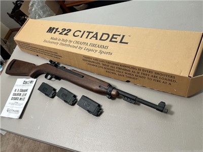 Citadel M1-22 Chiappa Firearms 22LR New in Box ! 3 Mags U.S. Carbine