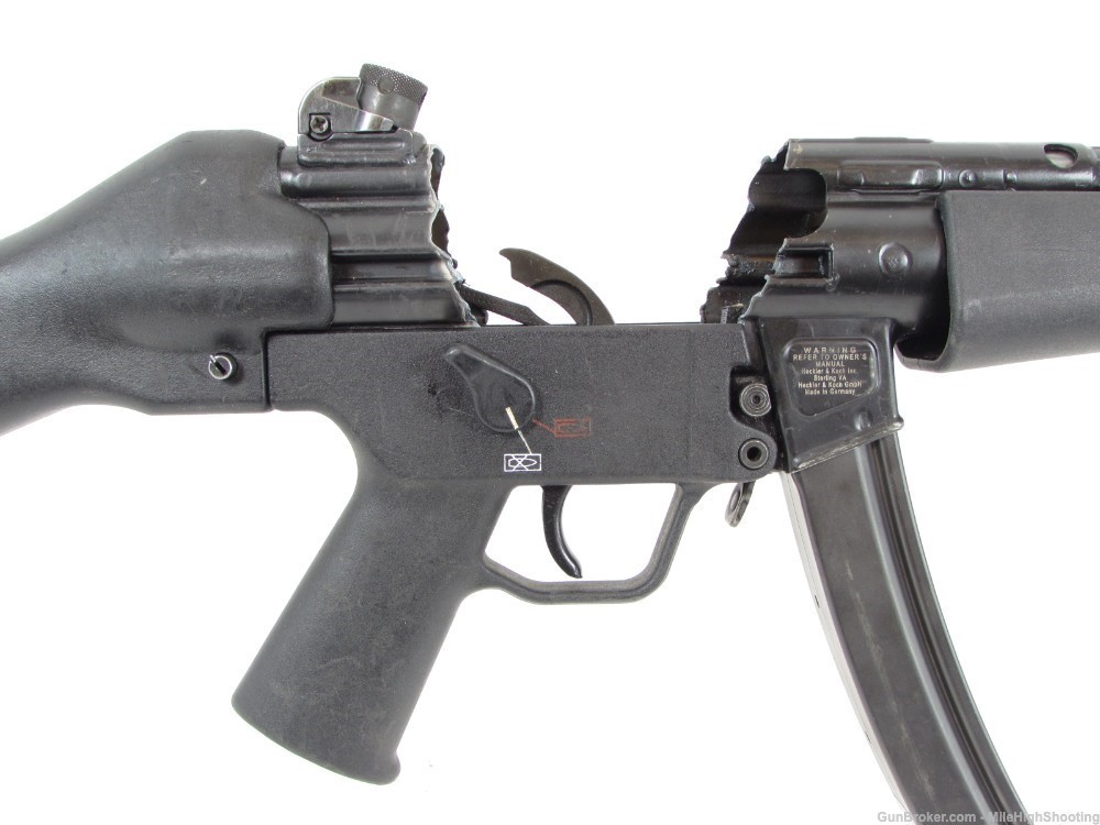 Police Trade-in: Heckler & Koch HK MP5 9mm Parts Kit, De-milled (SEMI,A2)-img-2