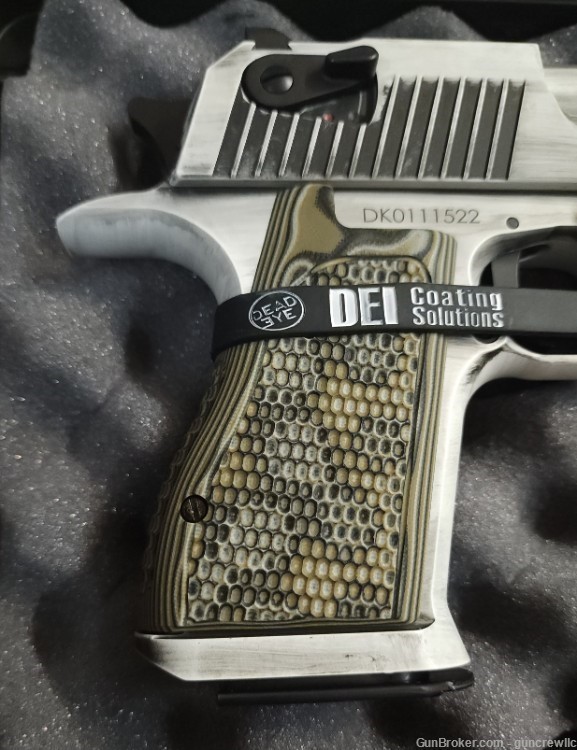 Magnum Research Desert Eagle MKXIX White DE-50 AE WMD 50AE DE50WMD Layaway-img-4