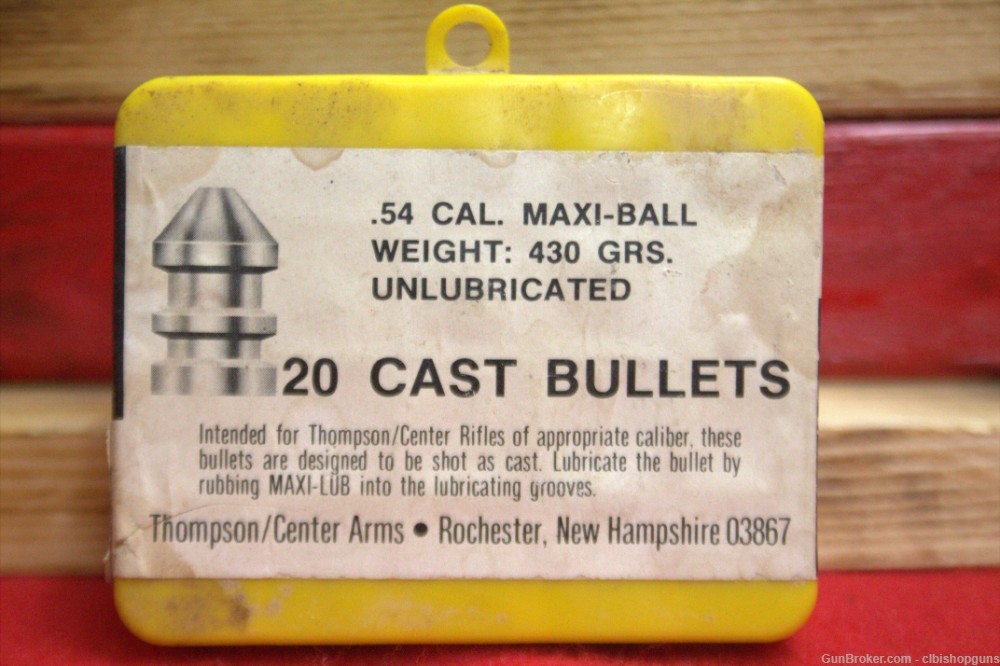Cast Bullets .57 Caliber Maxi ball 430 Grain 220 Bullets -img-2