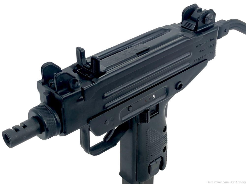 IMI / Action Arms Micro Uzi SMG 9mm Reg. Bolt Transferable Submachine Gun-img-19