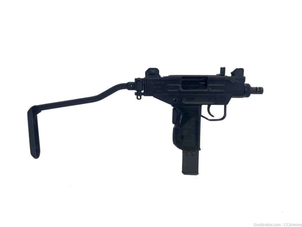 IMI / Action Arms Micro Uzi SMG 9mm Reg. Bolt Transferable Submachine Gun-img-0