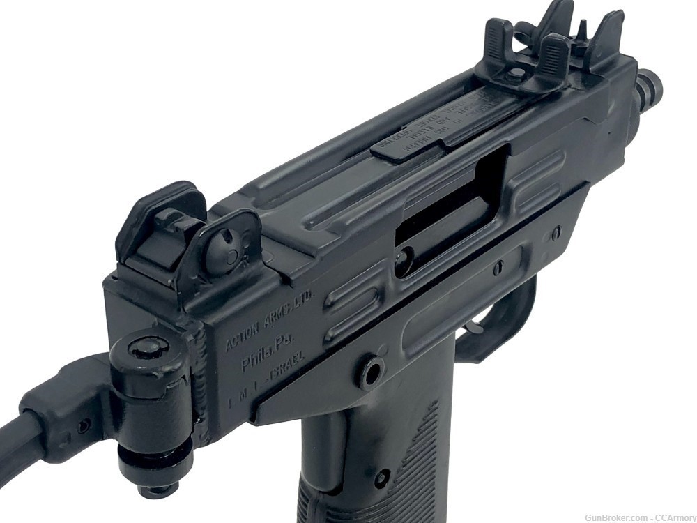 IMI / Action Arms Micro Uzi SMG 9mm Reg. Bolt Transferable Submachine Gun-img-10
