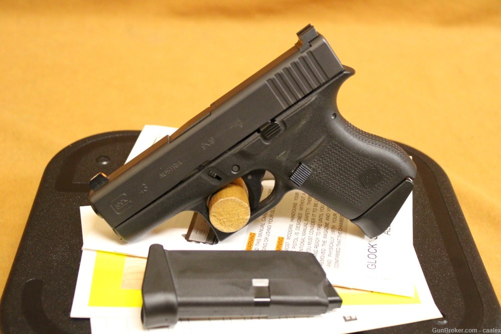 PENNY! Glock 43 9mm Pistol Single Stack PI4350201-img-0