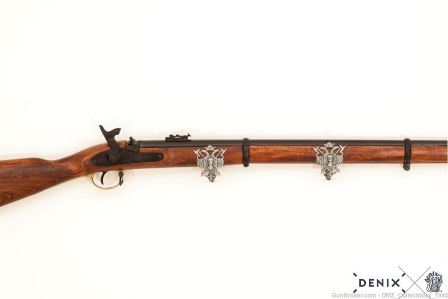 Civil War Non Firing Replica Confederate 3 Band Enfield Musket by Denix-img-2