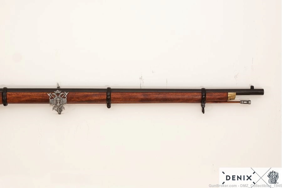 Civil War Non Firing Replica Confederate 3 Band Enfield Musket by Denix-img-1