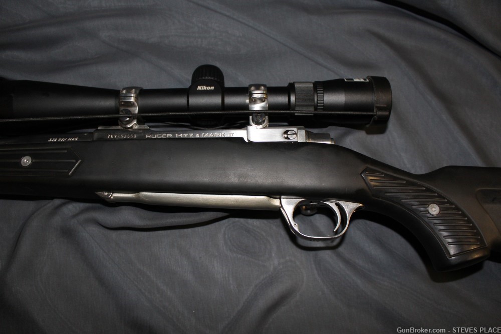 Ruger M77 Mark II All-Weather Stainless 338 Win Mag Zytel Stock-img-9