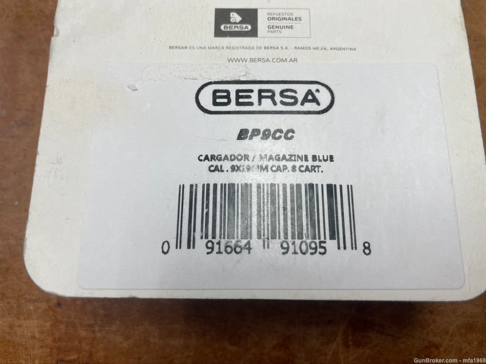 BERSA BP9CC 9MM 8RD MAG WITH FINGER EXTENSION-img-1