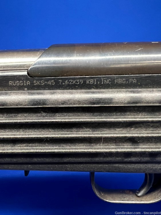 C&R Eligible KBI SKS Rifle 7.62x39 no reserve penny auction-img-30