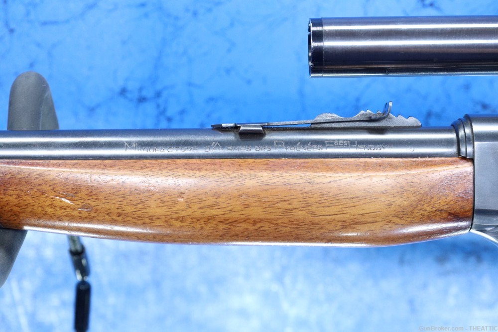 UNIQUE X-51 SEMI AUTO 22LR MADE IN FRANCE WITH SCOPE-img-7