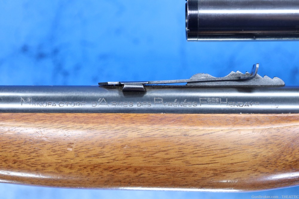 UNIQUE X-51 SEMI AUTO 22LR MADE IN FRANCE WITH SCOPE-img-8