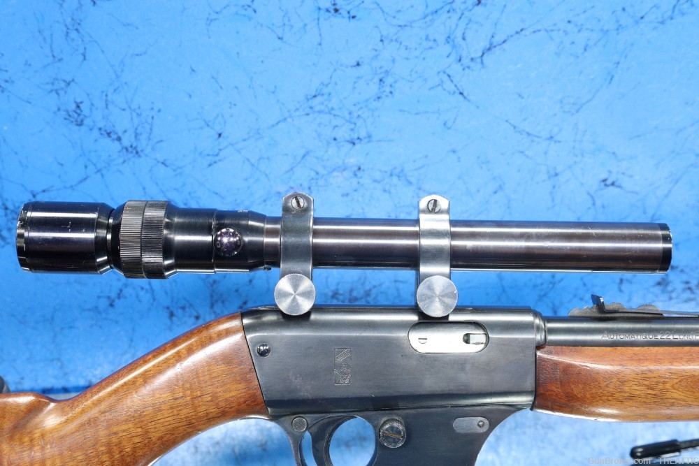 UNIQUE X-51 SEMI AUTO 22LR MADE IN FRANCE WITH SCOPE-img-43