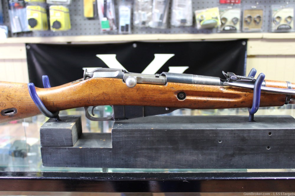 1953 Mosin Nagant M44 7.62x54r with 129 rounds of ammo -img-2