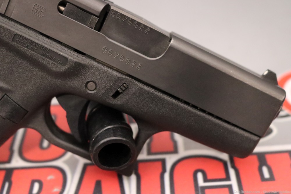 Glock G43 9mm 3.41"bbl w/Case-img-7
