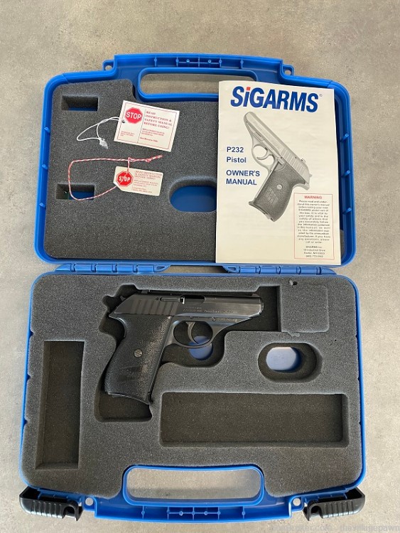 2003 Sig Sauer P232 .380 Pistol W/ One Magazine-img-0