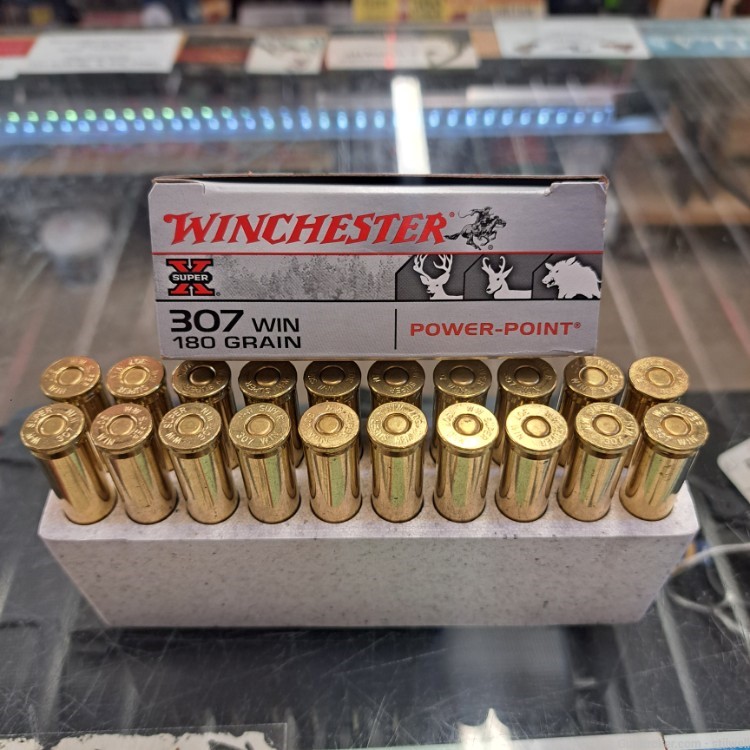 Winchester 180gr 307 win. X3076 New Old Stock-img-0