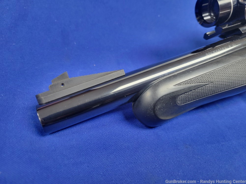 Thompson Center Contender Single Shot Pistol .22 LR w/ 2x Handgun Scope T/C-img-7