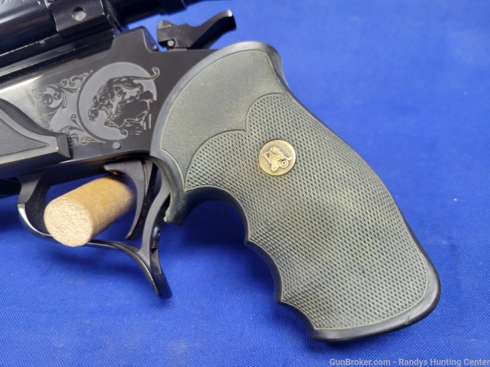 Thompson Center Contender Single Shot Pistol .22 LR w/ 2x Handgun Scope T/C-img-10