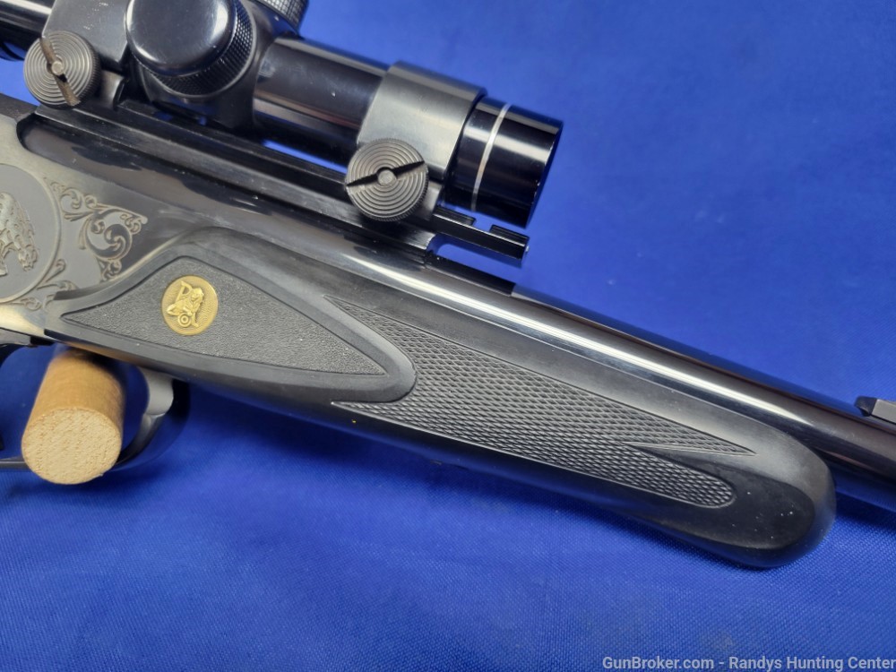 Thompson Center Contender Single Shot Pistol .22 LR w/ 2x Handgun Scope T/C-img-5