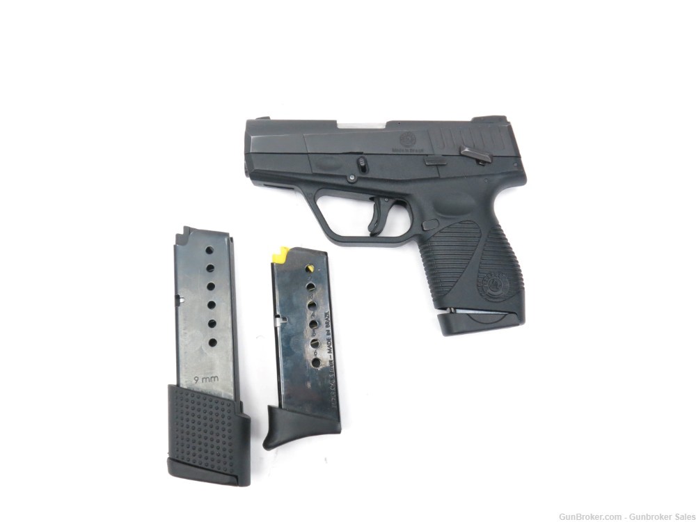Taurus PT-709 Slim 9mm 3.25" Semi-Automatic Pistol w/ 3 Magazines-img-0