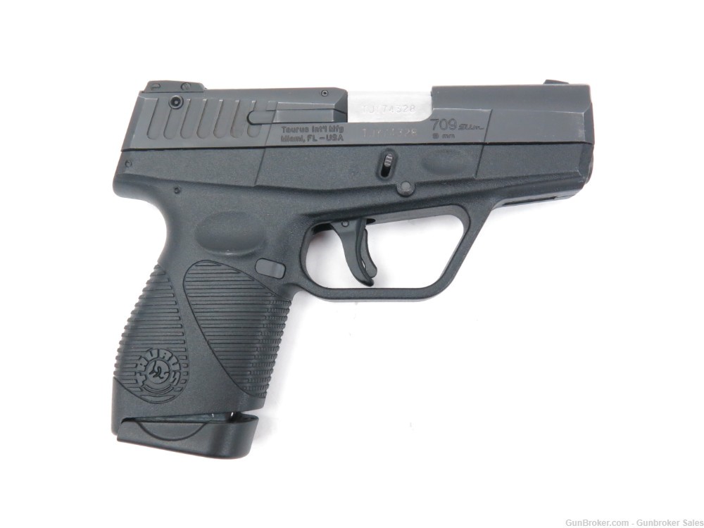 Taurus PT-709 Slim 9mm 3.25" Semi-Automatic Pistol w/ 3 Magazines-img-10