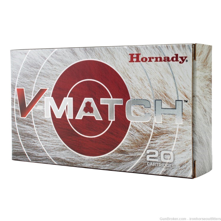 Hornady V-Match 6.5 Creedmoor 100 Grain ELD-VT 20 Rounds-img-0