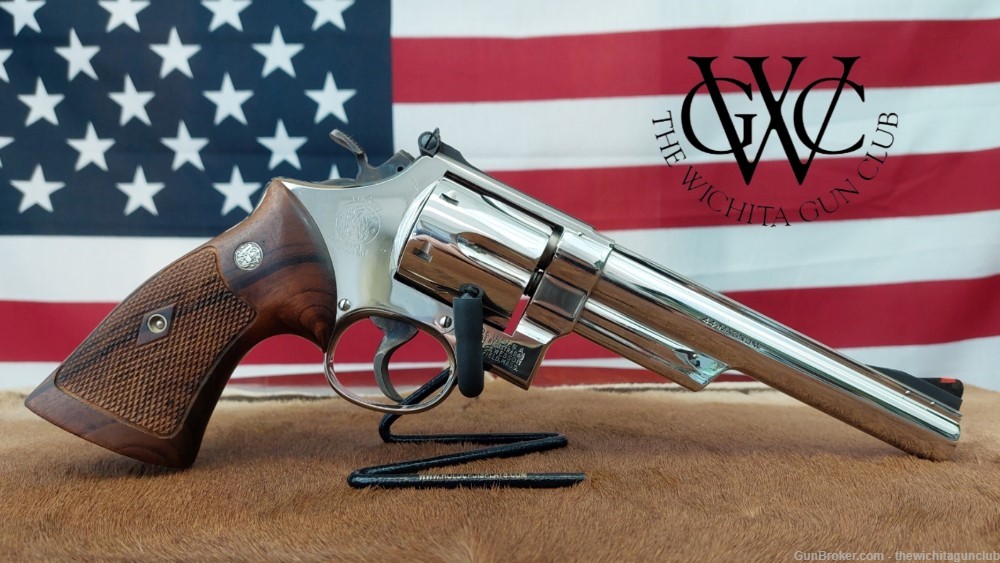 COLLECTOR'S GRADE Smith & Wesson Model 29 No Dash 6.5" Nickel w Papers-img-6