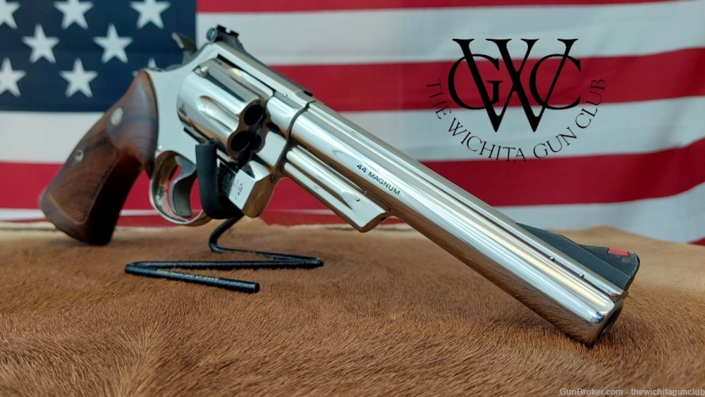 COLLECTOR'S GRADE Smith & Wesson Model 29 No Dash 6.5" Nickel w Papers-img-4