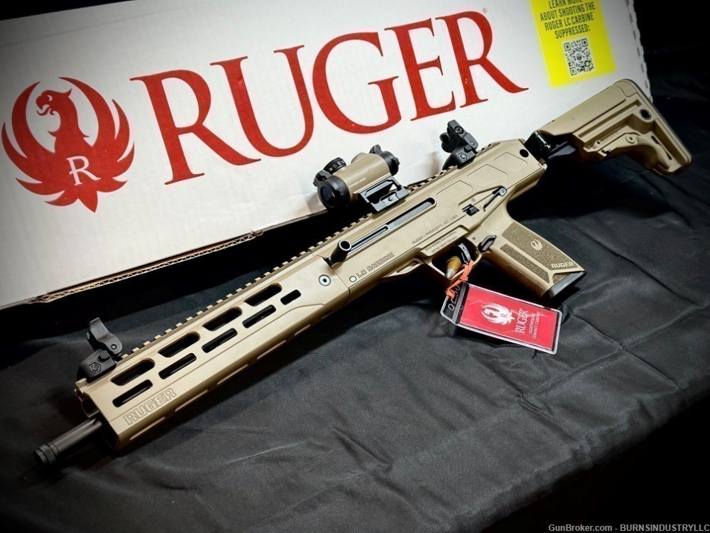 Ruger LC Carbine 19306 Ruger Carbine LC 5.7x28 fde-img-2