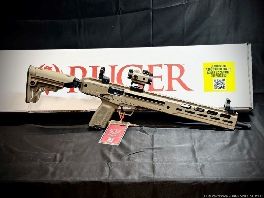 Ruger LC Carbine 19306 Ruger Carbine LC 5.7x28 fde-img-1