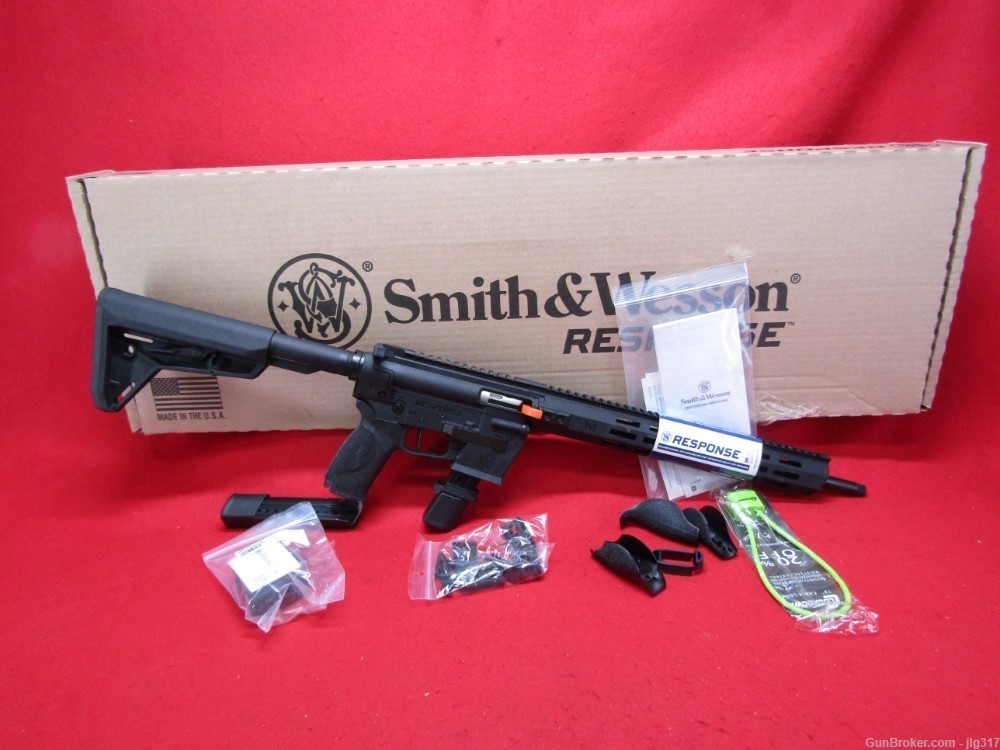 Smith & Wesson Response 9mm Semi Auto Rifle New in Box 13797-img-0