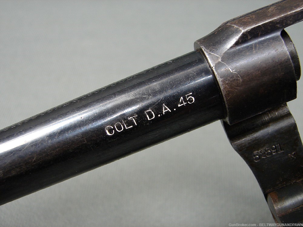Colt US NAVY Model 1909 DA45 5.5" One of 1000 Made Extremely Rare-img-6