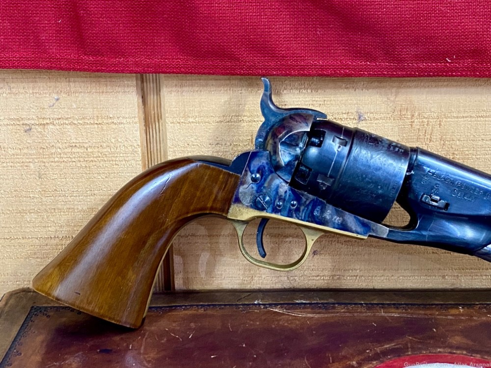 Navy Arms Black Powder .44 Cal Percussion Cap Revolver 8”  6-Shot-img-1