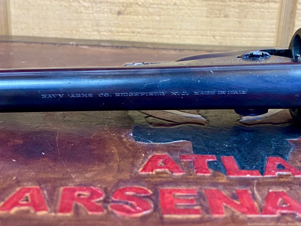 Navy Arms Black Powder .44 Cal Percussion Cap Revolver 8”  6-Shot-img-9