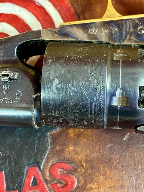 Navy Arms Black Powder .44 Cal Percussion Cap Revolver 8”  6-Shot-img-8