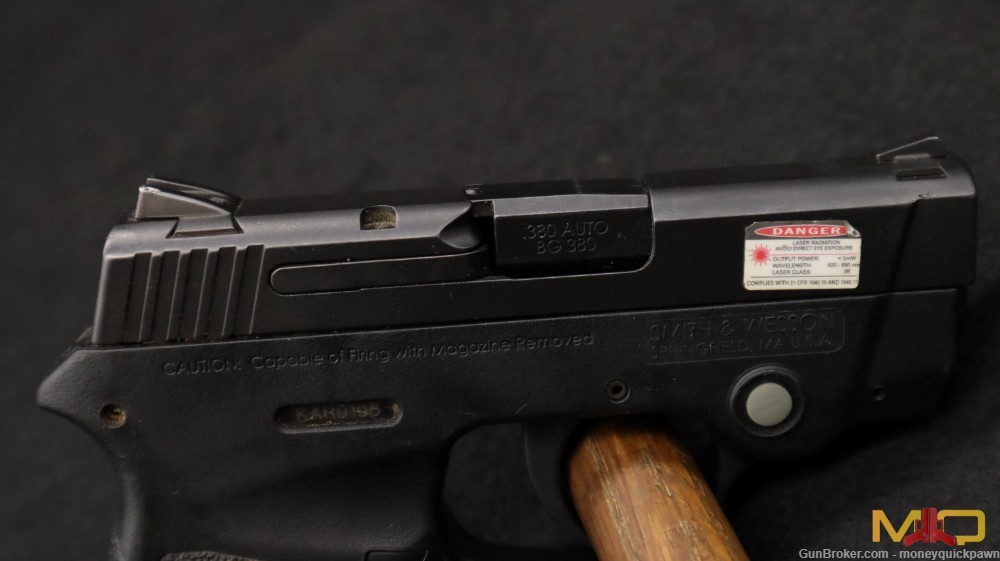 Smith & Wesson Bodyguard 380 Laser Frame Penny Start!-img-9