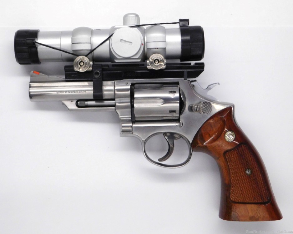 Smith & Wesson 66, .357 Mag with Accudot Scope-img-0