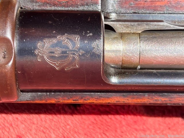 M1893 Ludwig Lowe Spanish Mauser, 7x57 w/ Rare Lugwig Lowe Commercial crest-img-1