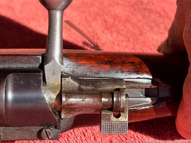 M1893 Ludwig Lowe Spanish Mauser, 7x57 w/ Rare Lugwig Lowe Commercial crest-img-2