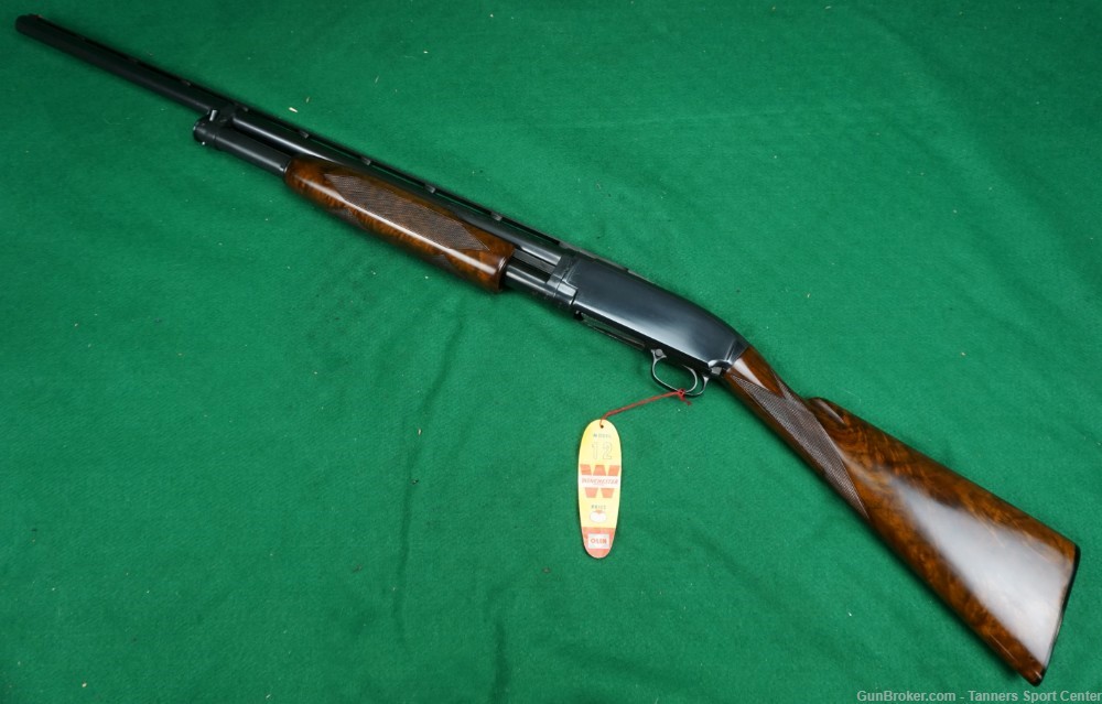 Like-New Unfired 1957 Winchester 12 Pigeon Grade 12ga 26" Skeet w/Box-img-18