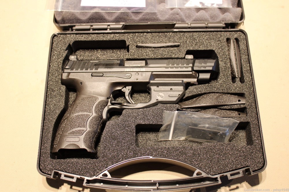 USED H&K VP9T 9mm (3) 17rd Mags 17+1 Raised Sights w/ Crimson Trace Laser-img-13